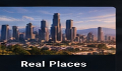Real places